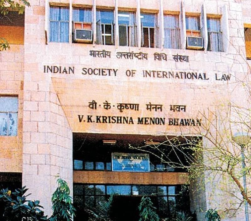 The Indian Society Of International Law